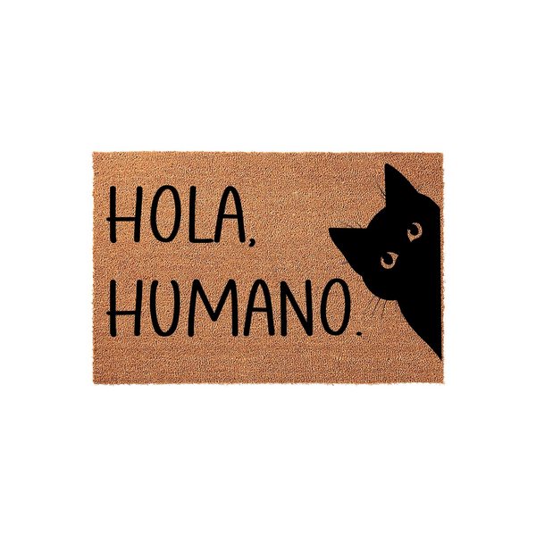 Hola, Humano. Cat Doormat