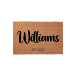Personalized Family Name Doormat
