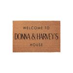 Welcome To House Custom Doormat