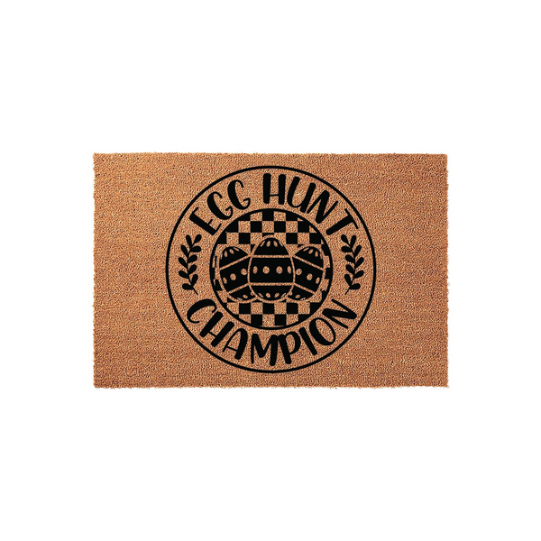 Egg Hunt Champion Doormat