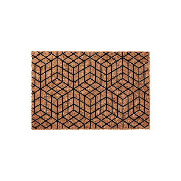 Geometric Cubes Doormat