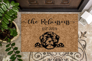 Havanese Dog Personalized Custom Doormat