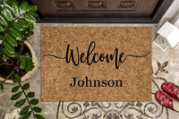 Housewarming Gift | Wedding Gift | Custom Doormat | Personalized Doormat | Closing Gift | Welcome Doormat | Front Door Mat | Farmhouse Decor
