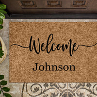 Housewarming Gift | Wedding Gift | Custom Doormat | Personalized Doormat | Closing Gift | Welcome Doormat | Front Door Mat | Farmhouse Decor