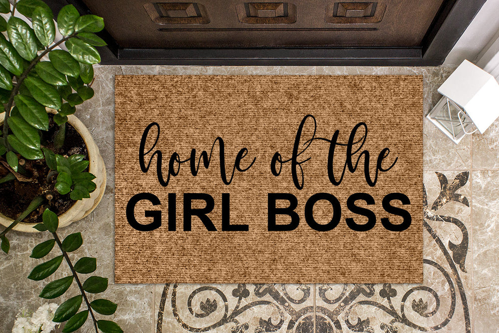 Home of the Girl Boss Doormat