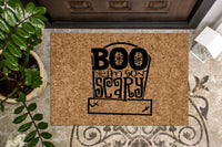 Boo I'm So Scary Halloween Doormat
