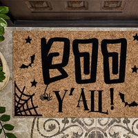 Boo Yall Halloween Doormat