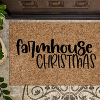Farmhouse Christmas Doormat