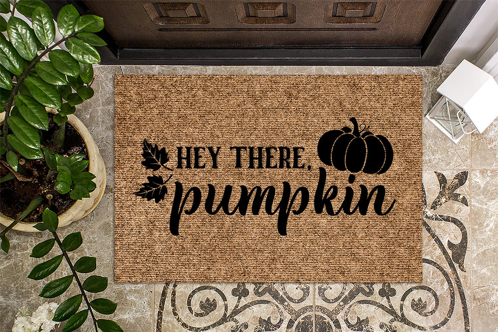Hey There Pumpkin Fall Doormat