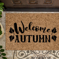 Welcome Autumn Door Mat Fall Doormat