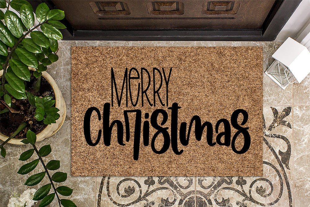 Merry Christmas Christmas Doormat