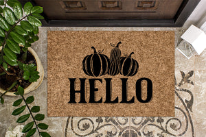 Hello Fall Door Mat