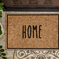 Skinny Text Home Mat Doormat