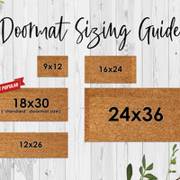 Cute Samoyed Personalized Doormat | Bjelkier Dog | Custom Doormat | Welcome Mat | Housewarming | Last Name Doormat | Closing Gift