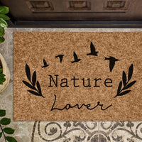 Nature Lover | Camping Gift | Camping Welcome Mat | Custom Door Mat | Camper Decor Doormat | Boho Cute Outdoorsy Door Mat