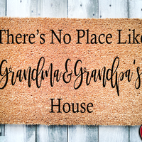 There's No Place Like Grandma and Grandpa's Doormat