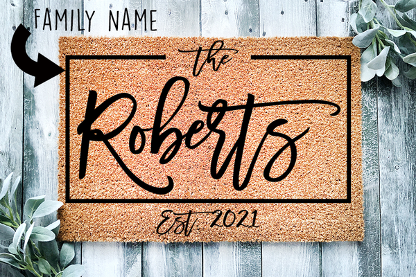 Last Name Doormats